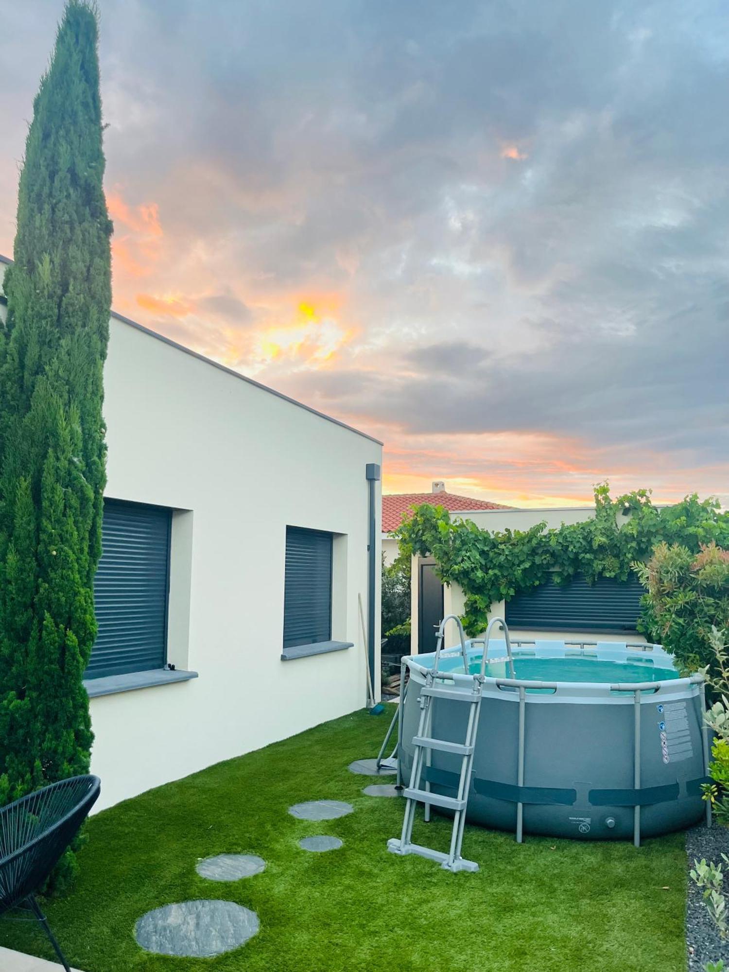 Villa Dolce Vida Proche Golf, Lac, Plage Et Collioure Villeneuve-de-la-Raho Esterno foto